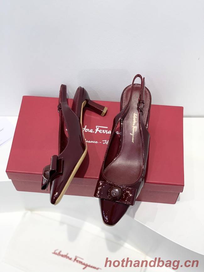 Ferragamo Shoes heel height 5.5CM 93495-1