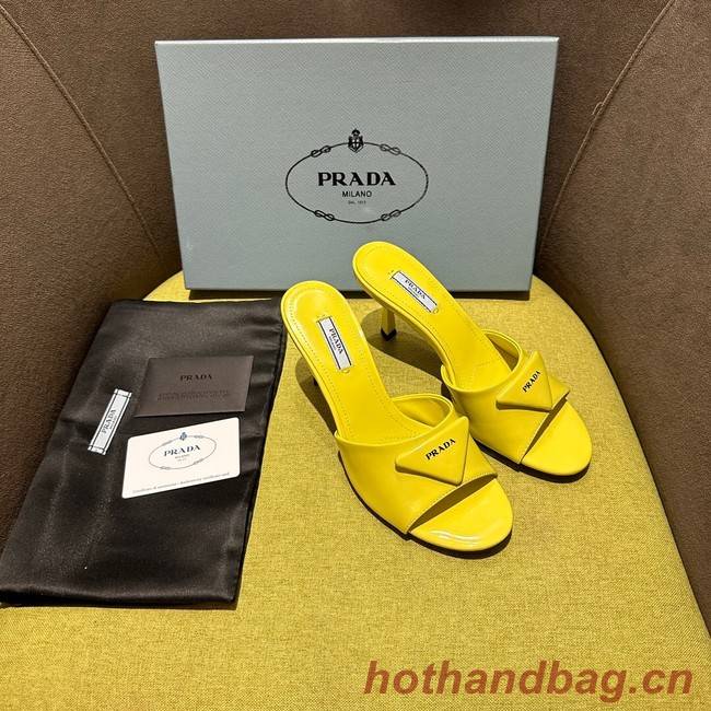 Prada Brushed leather sandals 93510-2
