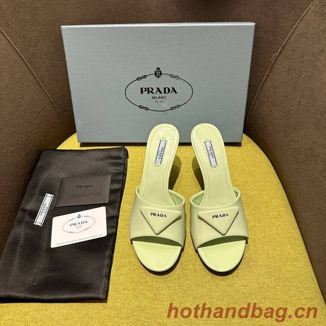 Prada Brushed leather sandals 93510-6