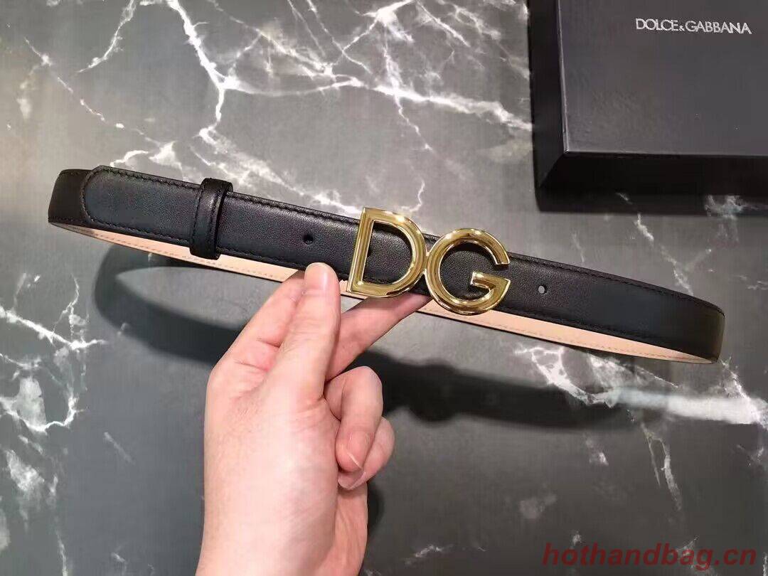 Dolce & Gabbana 32MM Origianl Leather Belt DG3201