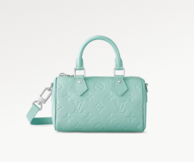 Louis Vuitton Nano Speedy M82342 Pearly Lagoon Turquoise