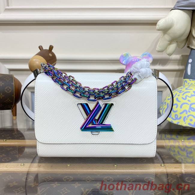 Louis Vuitton Twist MM M22028 white