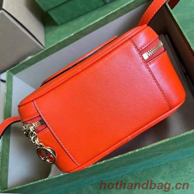 GUCCI BLONDIE TOP HANDLE BAG 744434 Orange