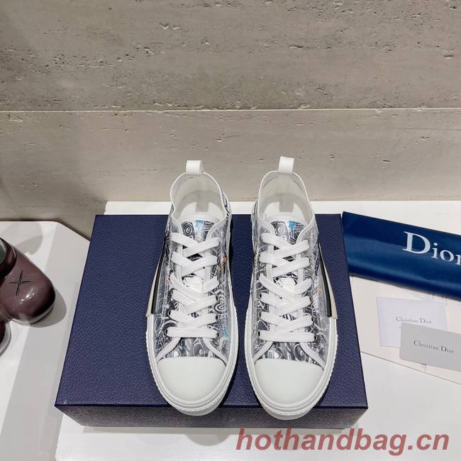 WALK N DIOR PLATFORM SNEAKER Dior Oblique Embroidered Cotton 93516-2