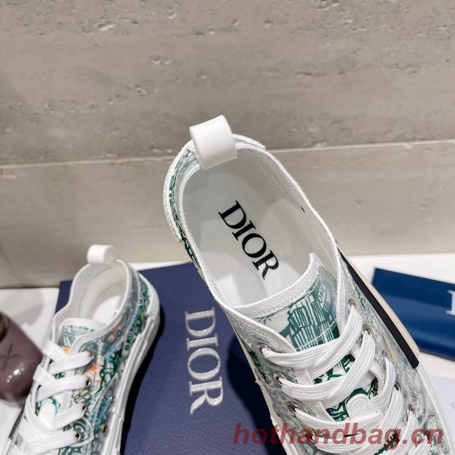 WALK N DIOR PLATFORM SNEAKER Dior Oblique Embroidered Cotton 93516-7