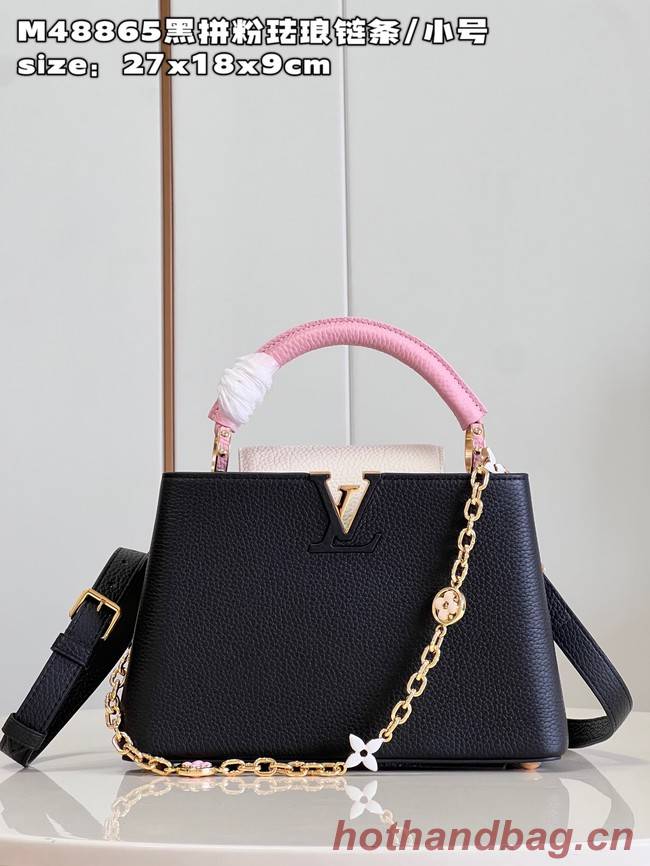 Louis Vuitton Capucines BB M21043 black