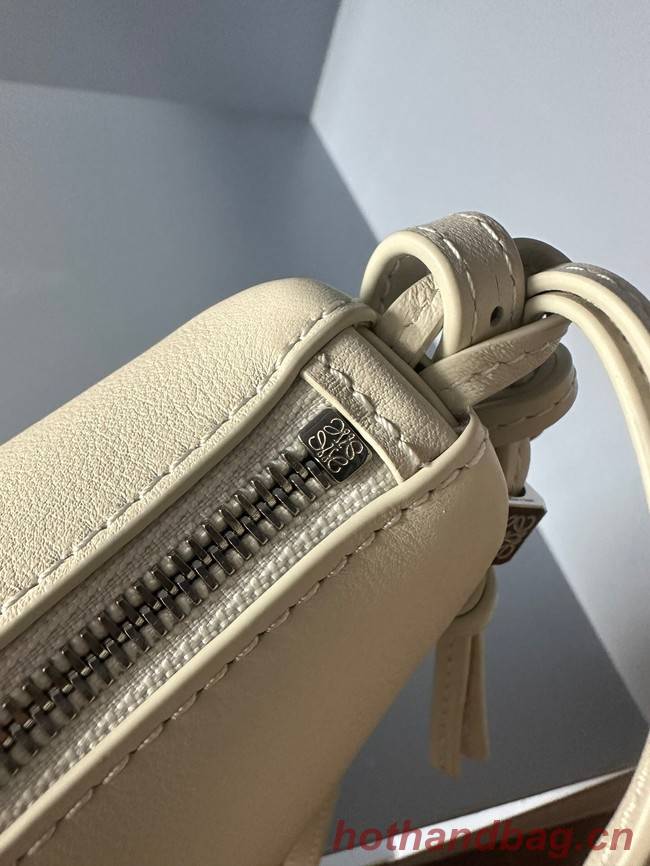 Loewe Original Leather Shoulder Handbag C923 Cream