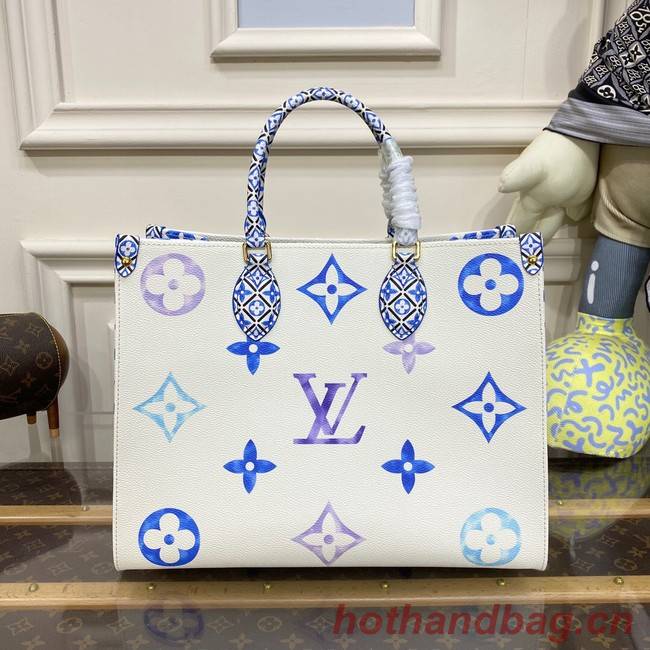 Louis Vuitton OnTheGo MM M22975 blue