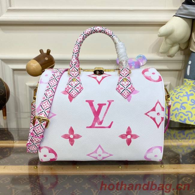 Louis Vuitton Speedy Bandouliere 25 M23073 Pink