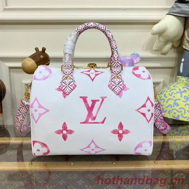 Louis Vuitton Speedy Bandouliere 25 M23073 Pink