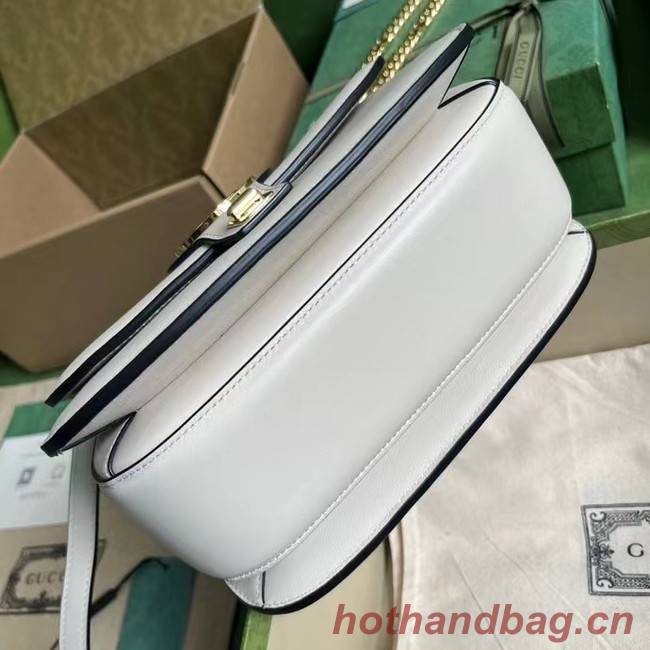 GUCCI BLONDIE TOP-HANDLE BAG 735101 white