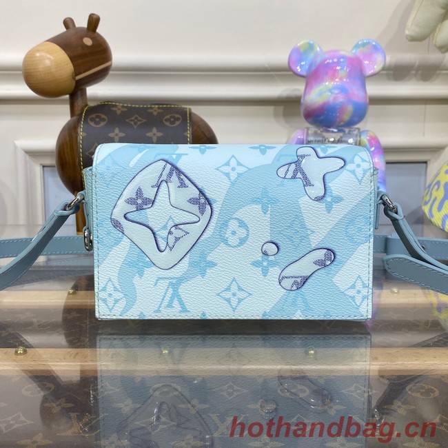 Louis Vuitton Steamer Wearable Wallet M22637 Crystal Blue