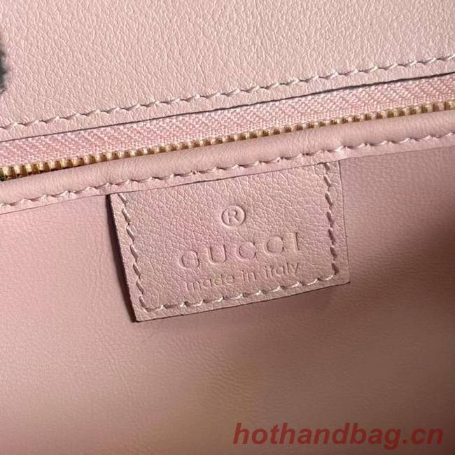 GUCCI BLONDIE TOP-HANDLE BAG 735101 Light pink