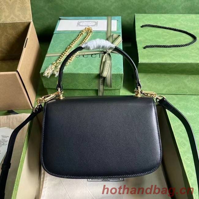 GUCCI BLONDIE TOP-HANDLE BAG 735101 black