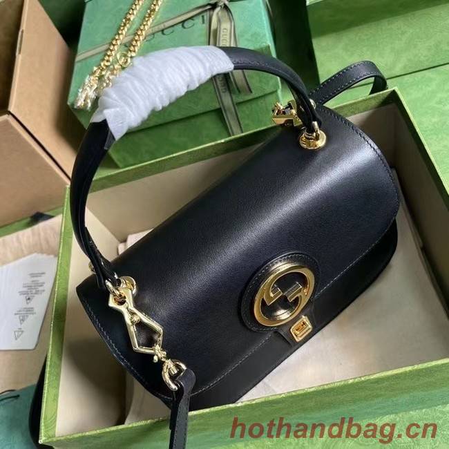 GUCCI BLONDIE TOP-HANDLE BAG 735101 black