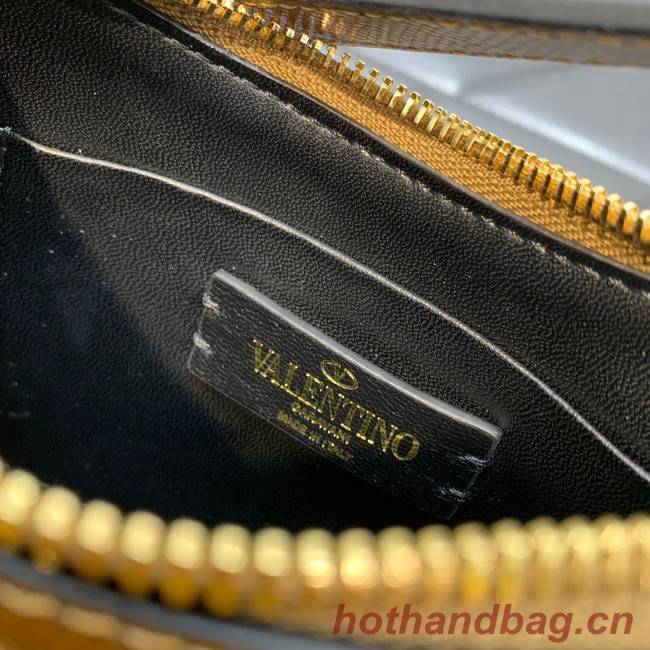 VALENTINO GARAVANI VLOGO SIGNATURE leather bag QRGF9 gold