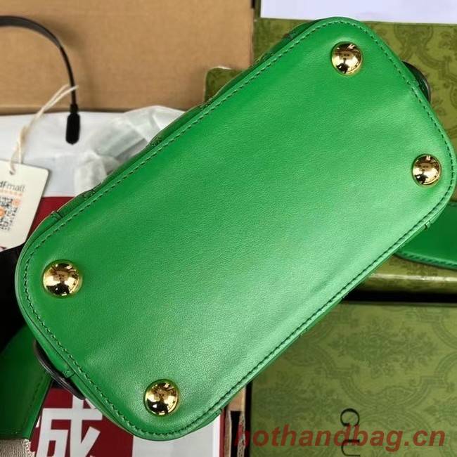 GUCCI GG MATELASSE HANDBAG 727793 green