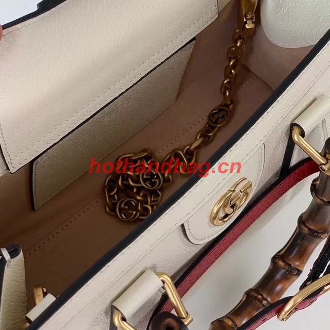 GUCCI DIANA SMALL SHOULDER BAG 735153 White