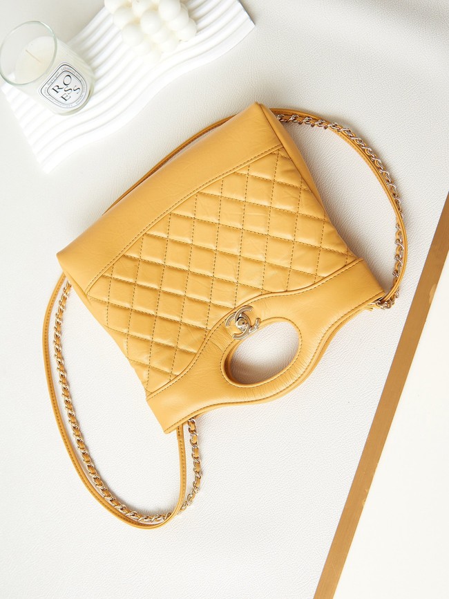 CHANEL 31 MINI SHOPPING BAG AS4133 YELLOW