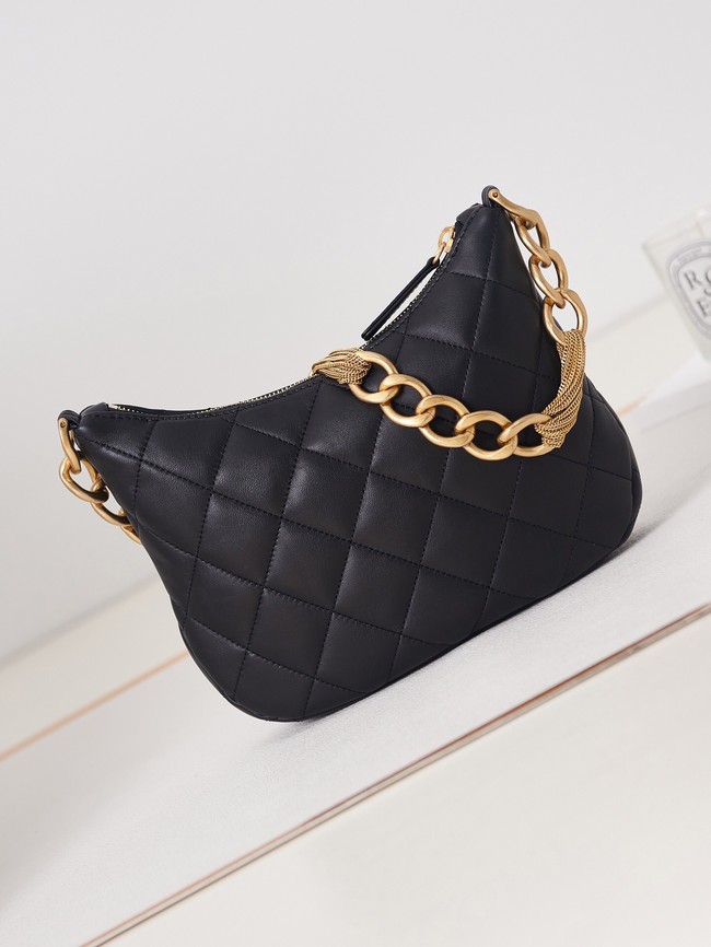 CHANEL HOBO HANDBAG AS4220 BLACK