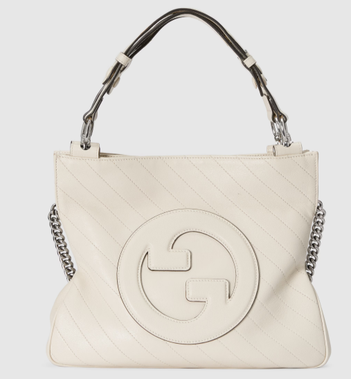 GUCCI BLONDIE SMALL TOTE BAG 751518 white