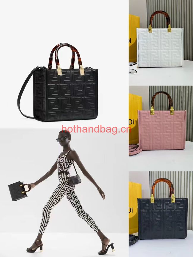 Fendi Sunshine small Shopper F1615 black