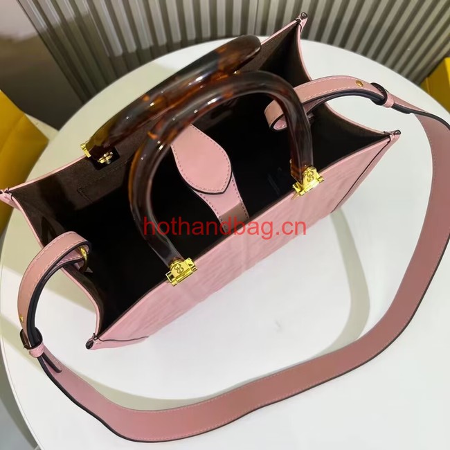 Fendi Sunshine small Shopper F1615 pink