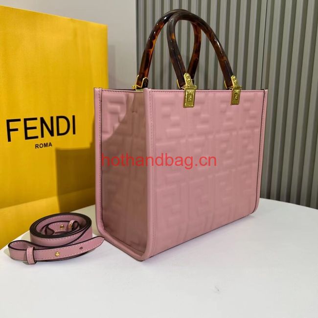 Fendi Sunshine small Shopper F1615 pink