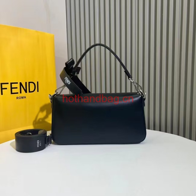 Fendi mini smooth leather bag F1997 black