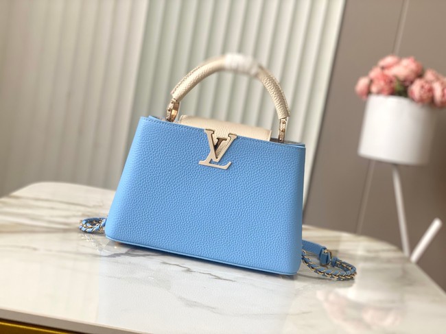 Louis Vuitton Capucines BB M21887 Provence Blue 