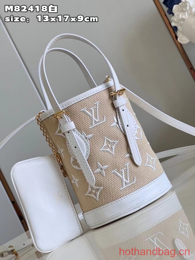 Louis Vuitton Nano Bucket M82418 Beige