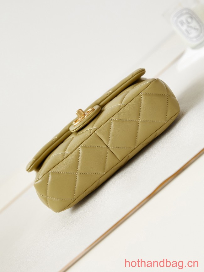 Chanel SMALL FLAP BAG AS4231 Khaki