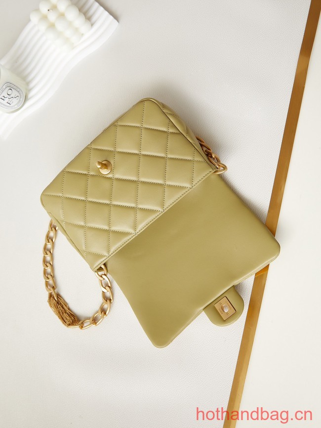Chanel SMALL FLAP BAG AS4231 Khaki