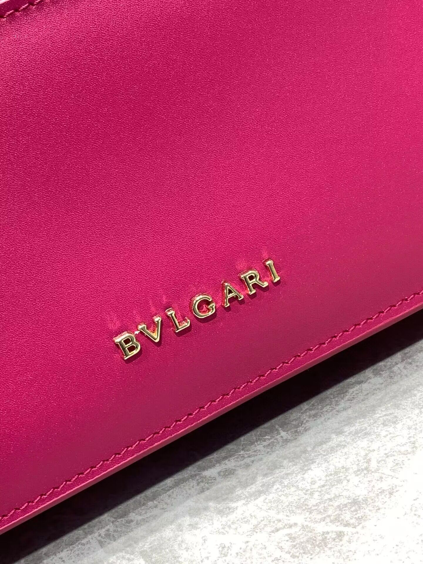 Bvlgari Serpenti Forever leather crossbody bag 289676 Rose