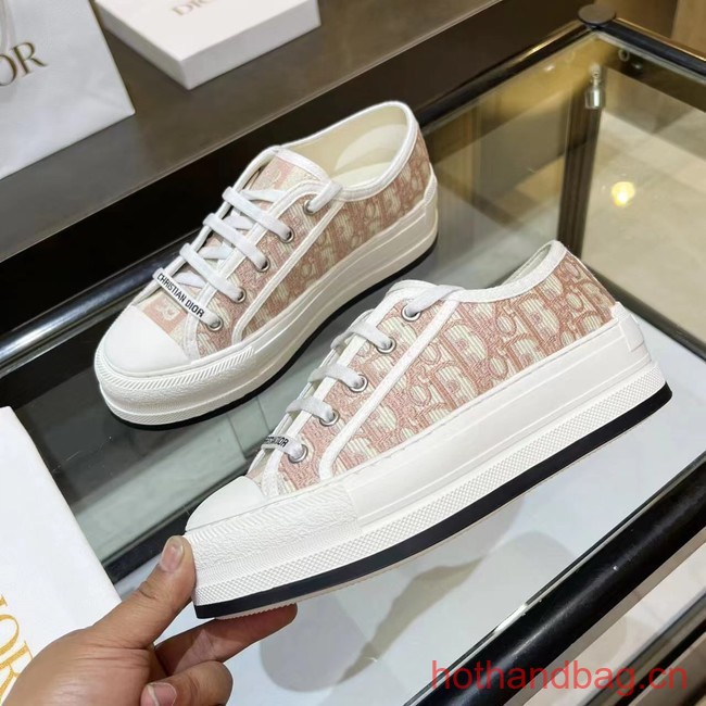 WALK N DIOR SNEAKER Dior Oblique Embroidered Cotton 93626-3