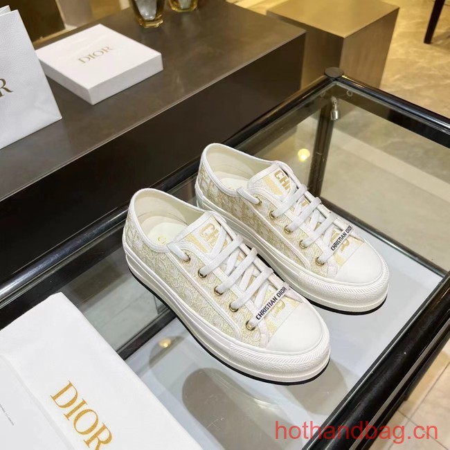 WALK N DIOR SNEAKER Dior Oblique Embroidered Cotton 93626-5