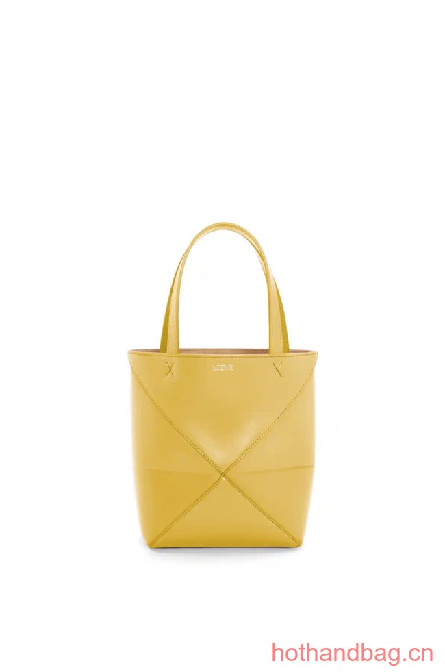 Loewe Original Leather small Shoulder bag 052322 yellow