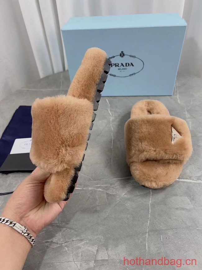 Prada Shearling slides 93645-2