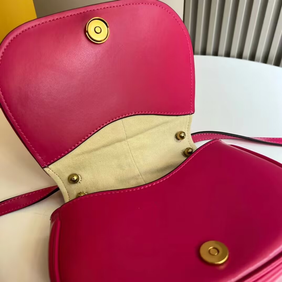 Fendi Cmon Mini leather bag 8BS082 Fuchsia