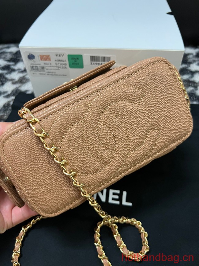 Chanel CLUTCH WITH CHAIN AP3017 Apricot