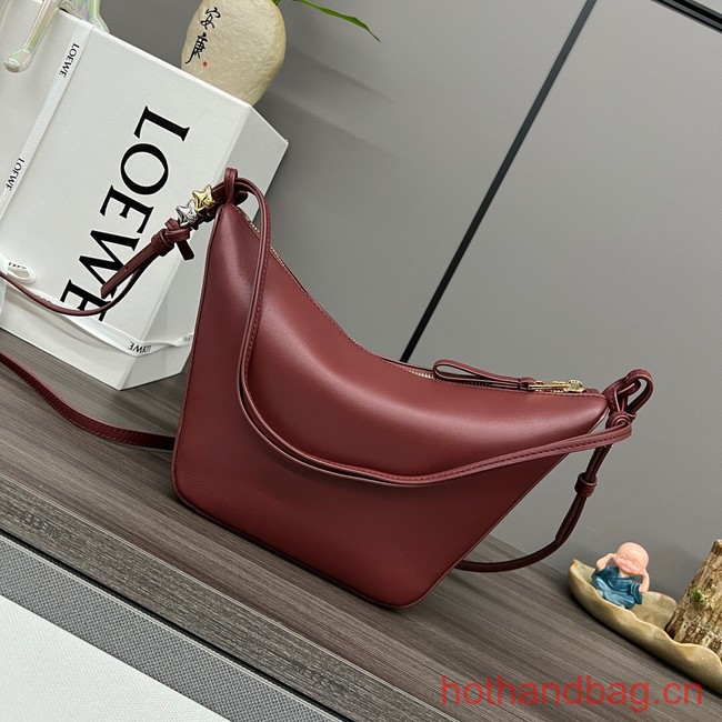 Loewe Original Leather Shoulder Handbag C923 Wine