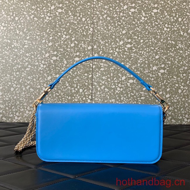 VALENTINO GARAVANI Loco Calf leather bag 2B0K30 Sapphire blue