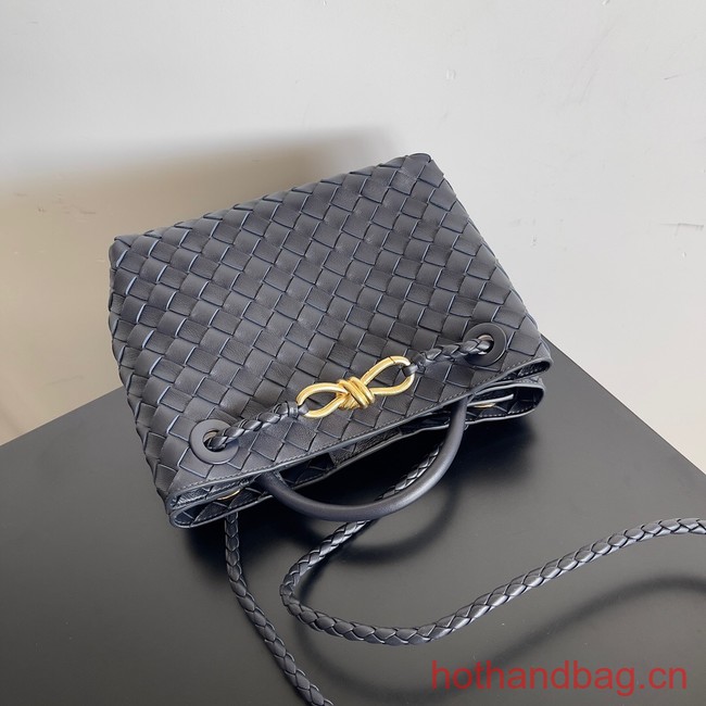 Bottega Veneta Small Andiamo 743568 dark blue