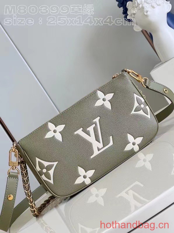 Louis Vuitton Multi Pochette Accessoires M22670 Light Khaki