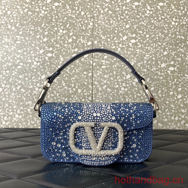 VALENTINO V-logo MINI LOCO bag 5032C blue