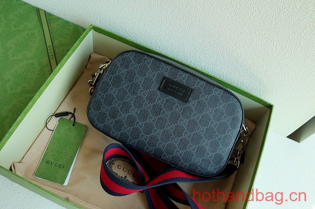 GUCCI GG BLACK SHOULDER BAG 574886 Black