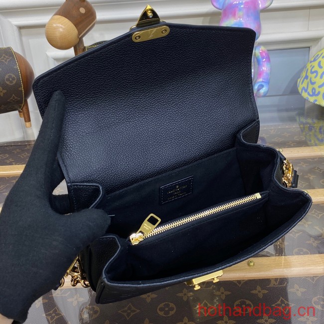 Louis Vuitton Pochette Metis East West M46596 black