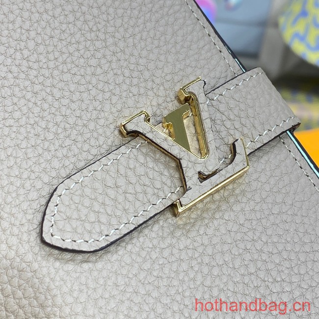 Louis Vuitton Vertical Wallet M81367 Galet Beige