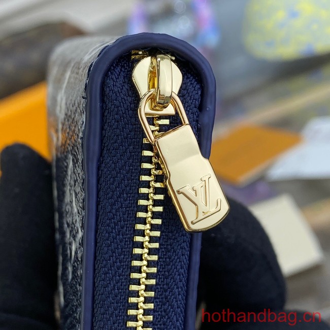 Louis Vuitton Zippy Coin Purse M82483 Blue