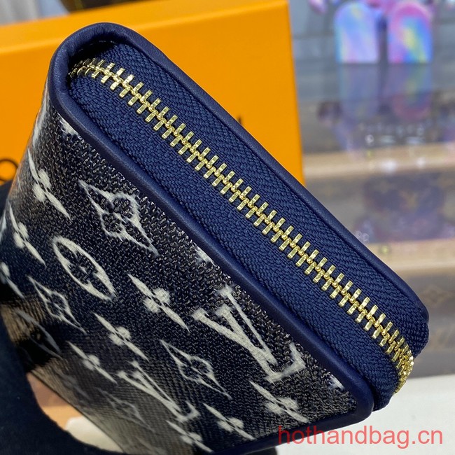 Louis Vuitton Zippy Wallet M82468 blue